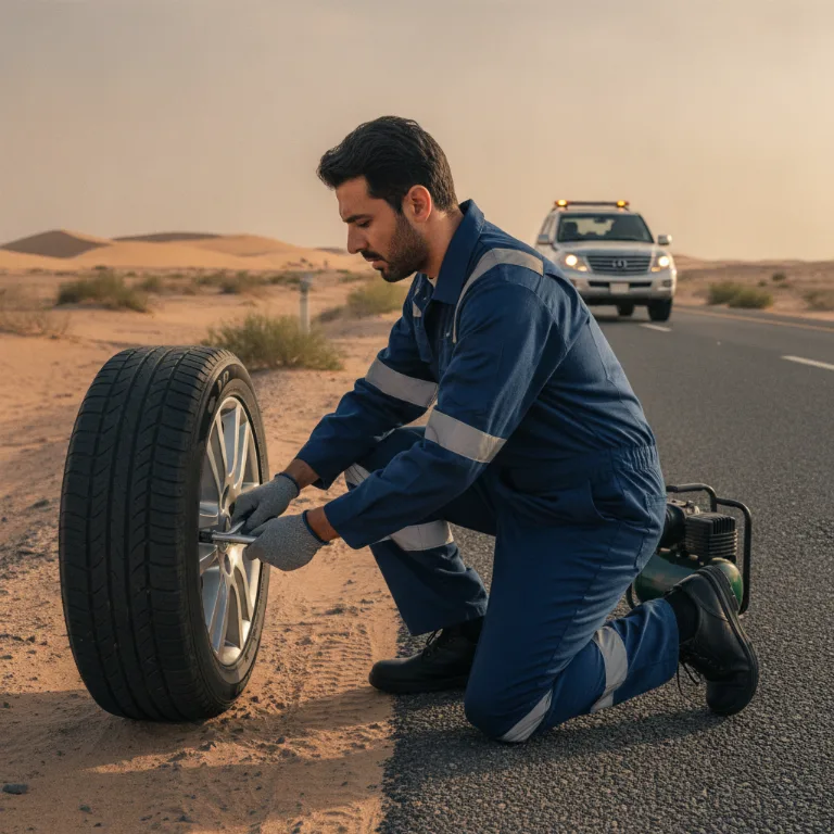 مساعدة على الطريق خدمة في العين